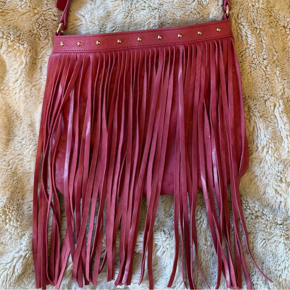 Juicy Couture Fringe Crossbody Bag